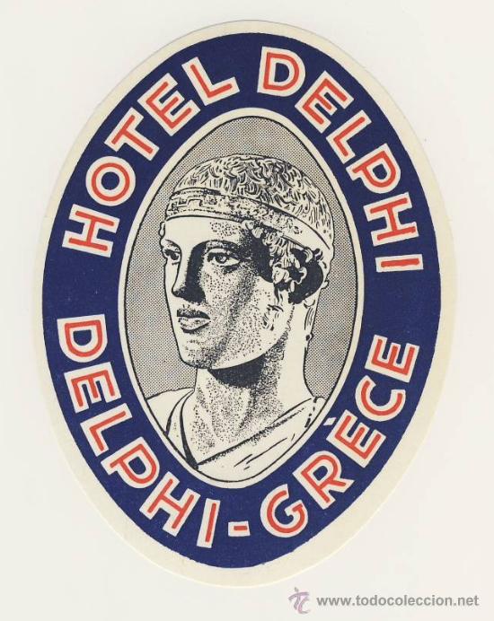 Etiquetas antiguas: ETIQUETA HOTEL -GRANDE BRETAGNE- ATENAS-GRECIA- BUENISIMA ILUSTRACION