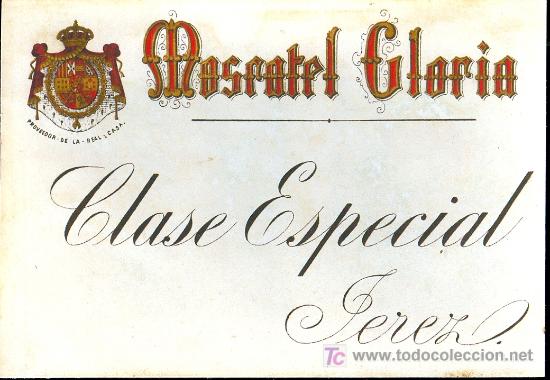 Alte Etiketten: COPIA DE ETIQUETA DE VINO. PIEZA UNICA