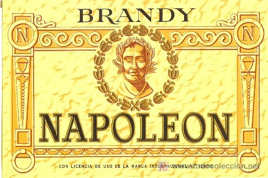 Etiquetas antiguas: ETIQUETA DE BRANDY - Foto 1