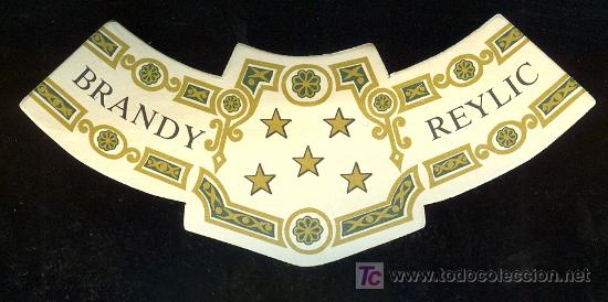 Etiquetas antiguas: ETIQUETA DE BRANDY - Foto 1