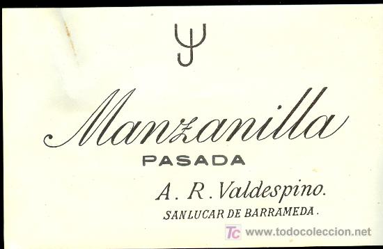 Etiquetas antiguas: ETIQUETA DE VINO - Foto 1