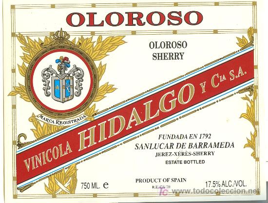 Etiquetas antiguas: ETIQUETA DE VINO - Foto 1
