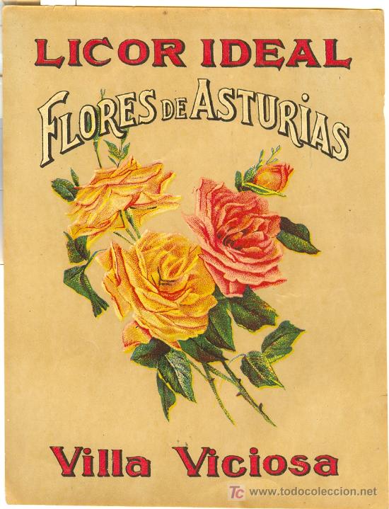 Etichette antiche: ETIQUETA ANTIGUA DE LICOR