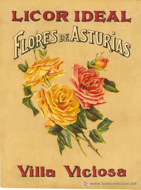 Etiquetas antiguas: ETIQUETA ANTIGUA DE LICOR - Foto 1