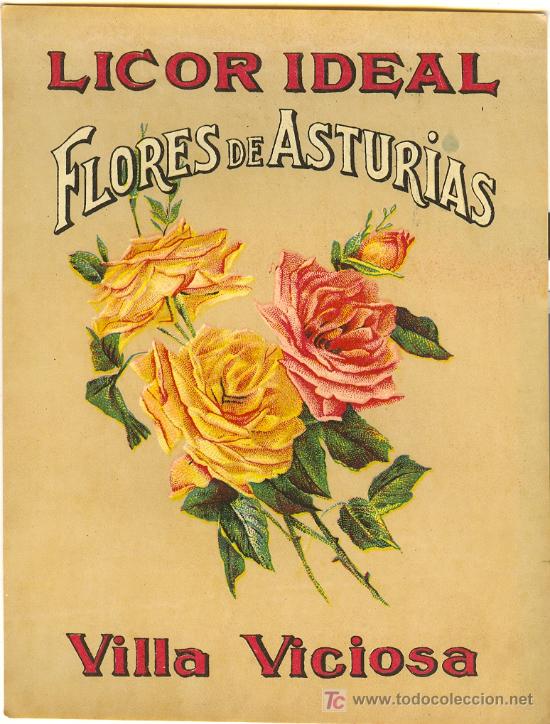 Etiquetas antiguas: ETIQUETA ANTIGUA DE LICOR - Foto 1