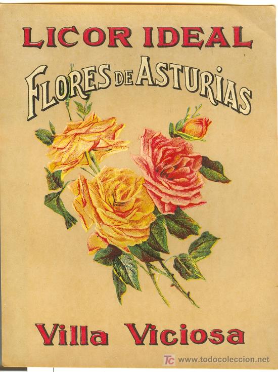 Etiquetas antiguas: ETIQUETA ANTIGUA DE LICOR - Foto 1