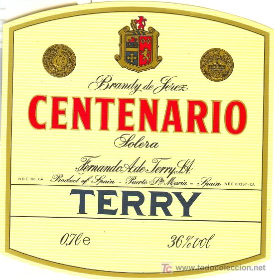 Etichette antiche: ETIQUETA DE BRANDY