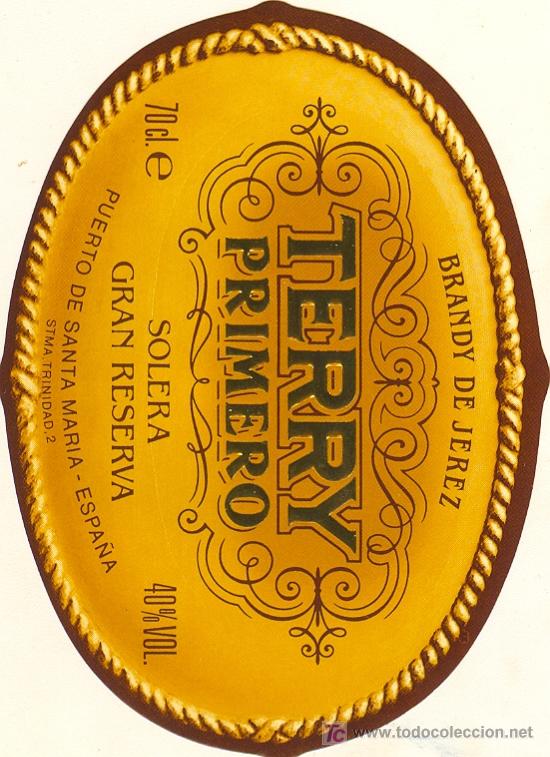 Etichette antiche: ETIQUETA DE BRANDY
