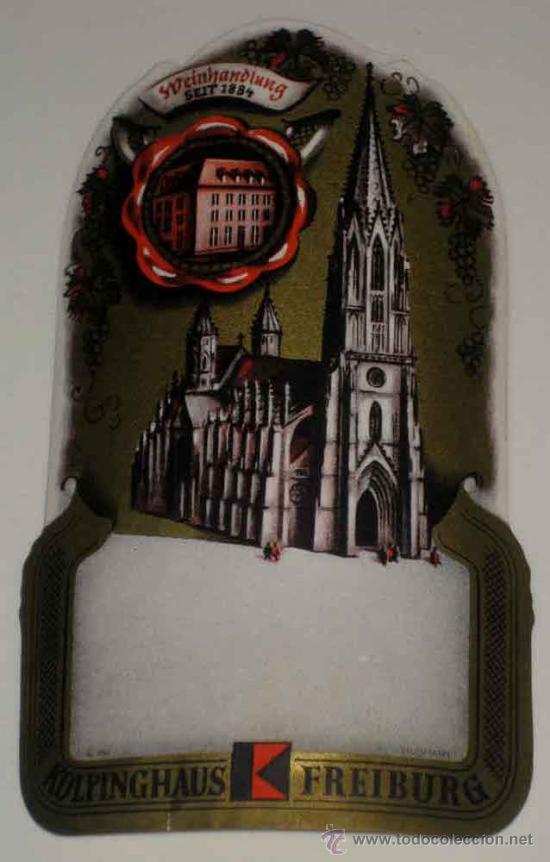 Etiquetas antiguas: ANTIGUA ETIQUETA DE MALETA - ANTIQUE LUGGAGE BAGAGE LABEL - ANCIEN ETIQUETTE LA VALISE - HOTEL KOLPI
