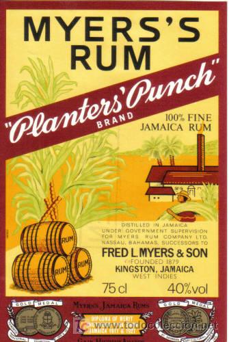 Etiquetas antiguas: ETIQUETA DE RON. RHUM. RUM. - Foto 1