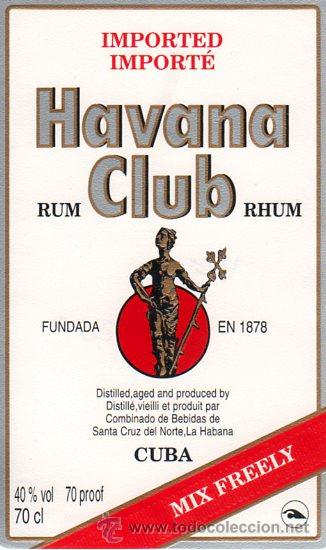 Etiquetas antiguas: ETIQUETA DE RON. RHUM. RUM. - Foto 1