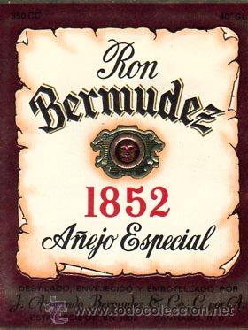 Alte Etiketten: ETIQUETA DE RON. RHUM. RUM.