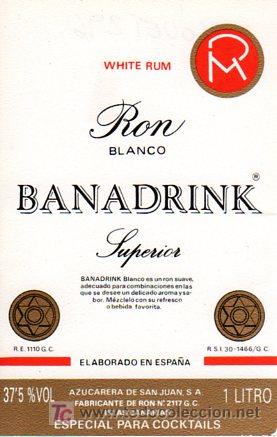 Etiquetas antiguas: ETIQUETA DE RON. RHUM. RUM. - Foto 1