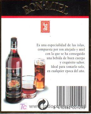 Etiquetas antiguas: ETIQUETA DE RON. RHUM. RUM. - Foto 1