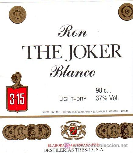 Alte Etiketten: ETIQUETA DE RON. RHUM. RUM.