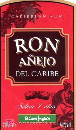 Alte Etiketten: ETIQUETA DE RON. RHUM. RUM.