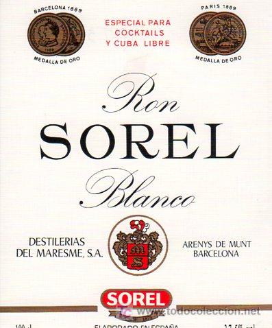 Etiquetas antiguas: ETIQUETA DE RON. RHUM. RUM. - Foto 1