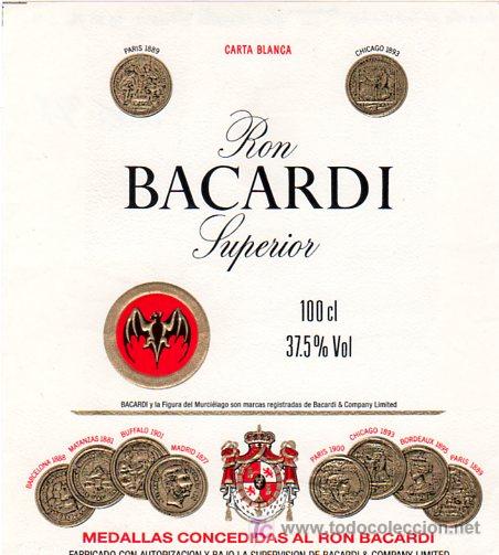 Etiquetas antiguas: ETIQUETA DE RON. RHUM. RUM. - Foto 1
