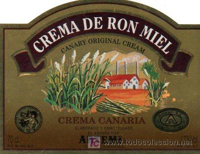 Etiquetas antiguas: ETIQUETA DE RON. RHUM. RUM. - Foto 1