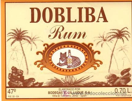 Etiquetas antiguas: ETIQUETA DE RON. RHUM. RUM. - Foto 1