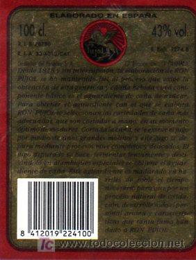 Etiquetas antiguas: ETIQUETA DE RON. RHUM. RUM. - Foto 1