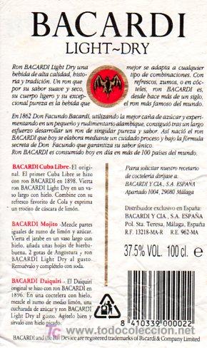 Etiquetas antiguas: ETIQUETA DE RON. RHUM. RUM. - Foto 1