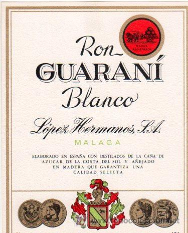 Etiquetas antiguas: ETIQUETA DE RON. RHUM. RUM. - Foto 1