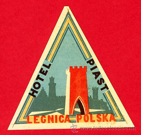 Etiquetas antiguas: Etiqueta Hotel -POLONIA   -  HOTEL  OPOLSKI-  KATOWICE - 70X85