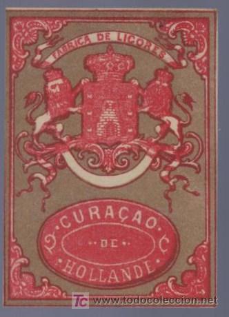Old Labels: ETIQUETA DE CURA&Ccedil;AO DE HOLLANDE.