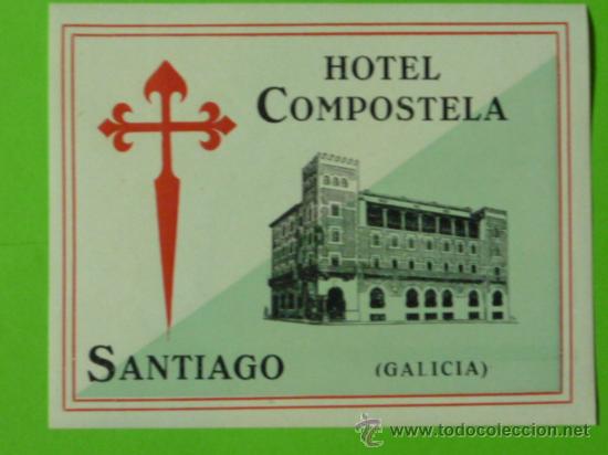 Etiquetas antiguas: ETIQUETA HOTEL-CORU&Ntilde;A-HOTEL NACIONAL- SANTIAGO-SU PRIMERA ETIQUETA -135 X 105mm VER DESCRIPCION