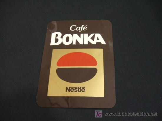 Etiquetas antiguas: ADHESIVO - CAFE BONKA - NESTLE - Foto 1