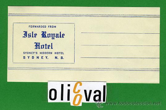 Etiquetas antiguas: ETIQUETA  HOTEL  -AUSTRALIA   -  SELAMENT HOTEL  -SYDNEY -  58  X 115  mm