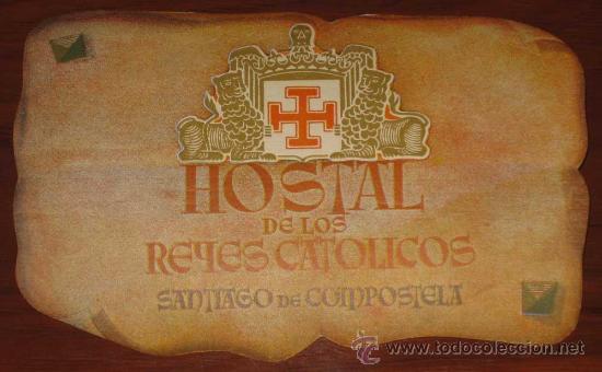 Etiquetas antiguas: ANTIGUA ETIQUETA DE MALETA - ANTIQUE LUGGAGE BAGAGE LABEL - ANCIEN ETIQUETTE LA VALISE - HOTEL HOSTA