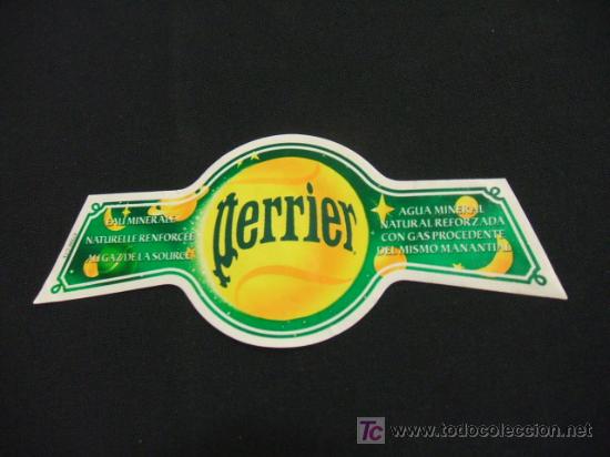 Alte Etiketten: AGUA MINERAL PERRIER -