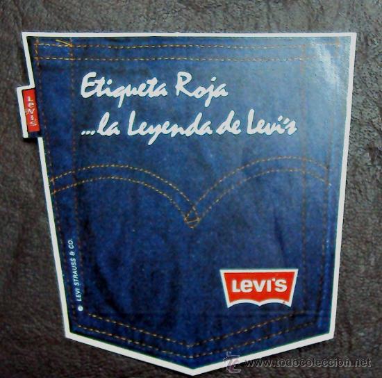 pegatina adhesivo levis etiqueta roja - levi st - Buy Antique labels on  todocoleccion