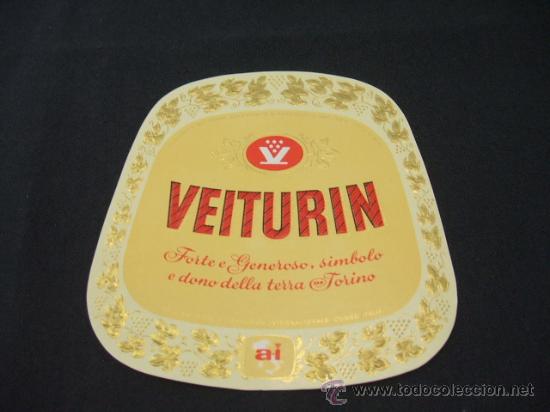 Alte Etiketten: ETIQUETA - VEITURIN -