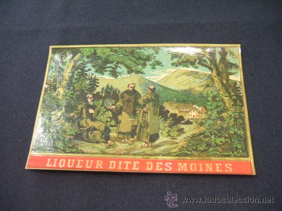 Etichette antiche: ETIQUETA - LIQUEUR DITE DES MOINES -