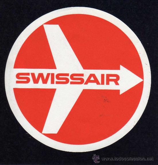 Etiquetas antiguas: ETIQUETA HOTEL - AIR LINES - SWISSAIR