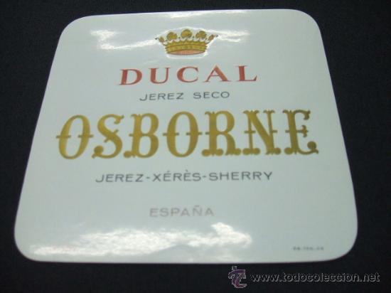 Alte Etiketten: ETIQUETA - OSBORNE - DUCAL - JEREZ SECO - ESPA&Ntilde;A -