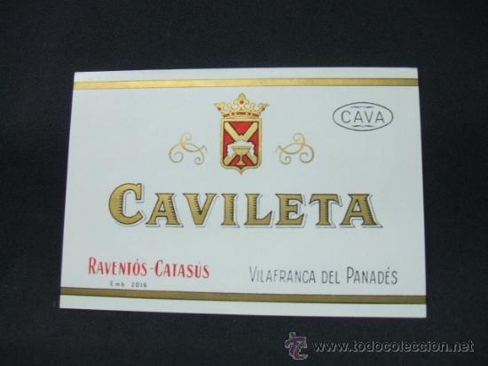 Alte Etiketten: CAVILETA - RAVENT&Oacute;S-CATAS&Uacute;S - VILAFRANCA DEL PANAD&Eacute;S -