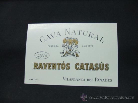 Alte Etiketten: CAVA NATURAL - RAVENT&Oacute;S-CATAS&Uacute;S - VILAFRANCA DEL PANAD&Eacute;S -
