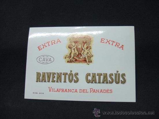 Alte Etiketten: EXTRA - RAVENT&Oacute;S-CATAS&Uacute;S - CAVA - VILAFRANCA DEL PANAD&Eacute;S -