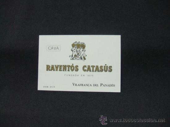 Alte Etiketten: CAVA - RAVENT&Oacute;S-CATAS&Uacute;S - VILAFRANCA DEL PANAD&Eacute;S -