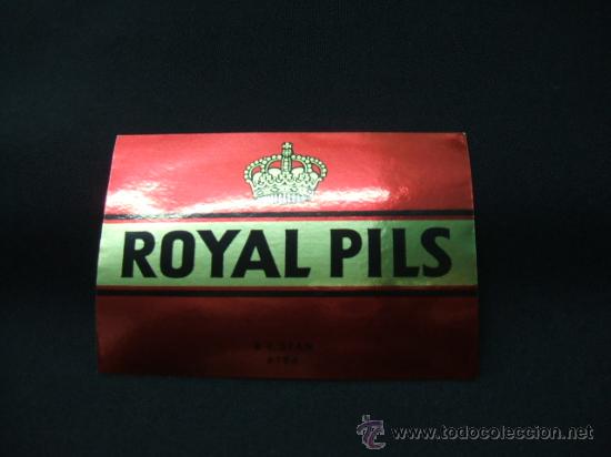 Old Labels: ROYAL PILS -