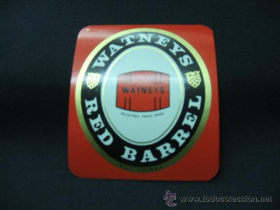 Alte Etiketten: WATNEYS - RED BARREL -