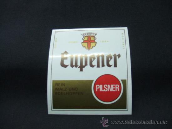Old Labels: EUPENER - PILSNER -