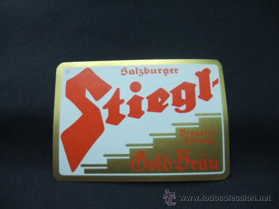 Alte Etiketten: STIEGL - SALZBURGER -