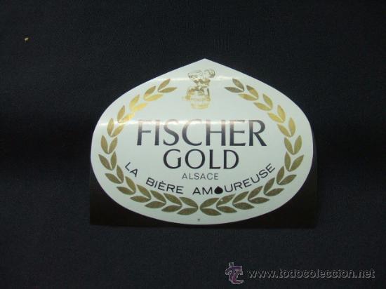Old Labels: FISCHER GOLD - ALSACE - LA BIERE AM UREUSE -