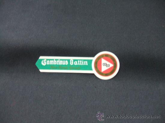 Etichette antiche: GAMBRINUS BATTIN - BIERE BLONDE SPECIALE -