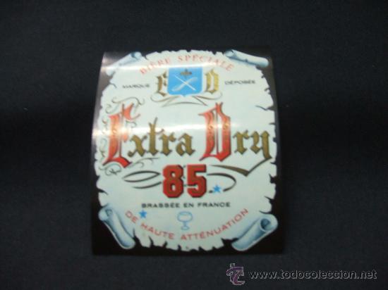 Old Labels: BIERE SPECIALE - ESTRA DRY 85 - BRASSEE EN FRANCE -